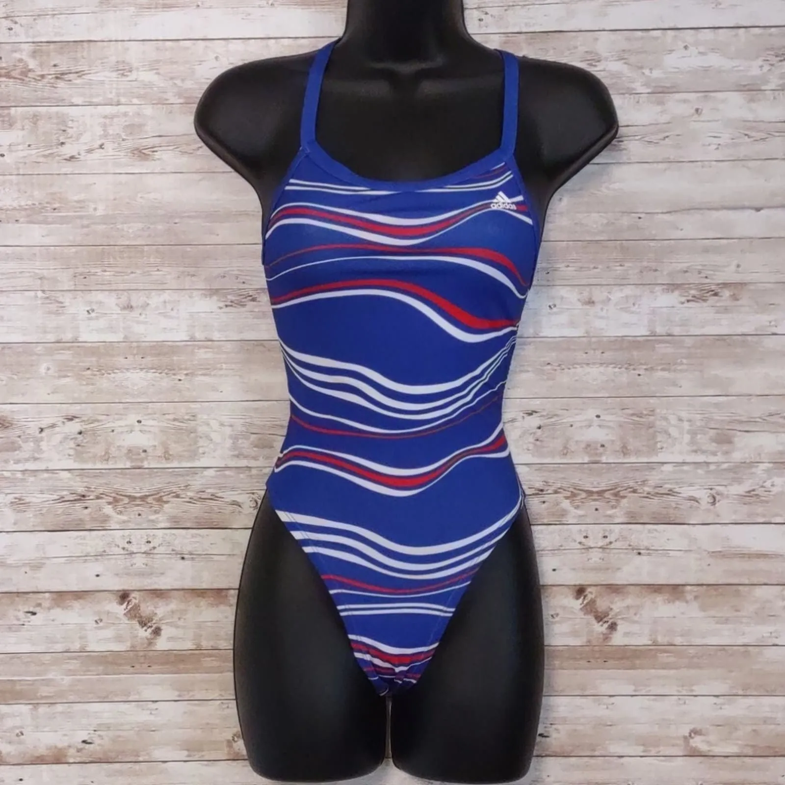 Adidas Elevate Vortex Back One Piece Swimsuit