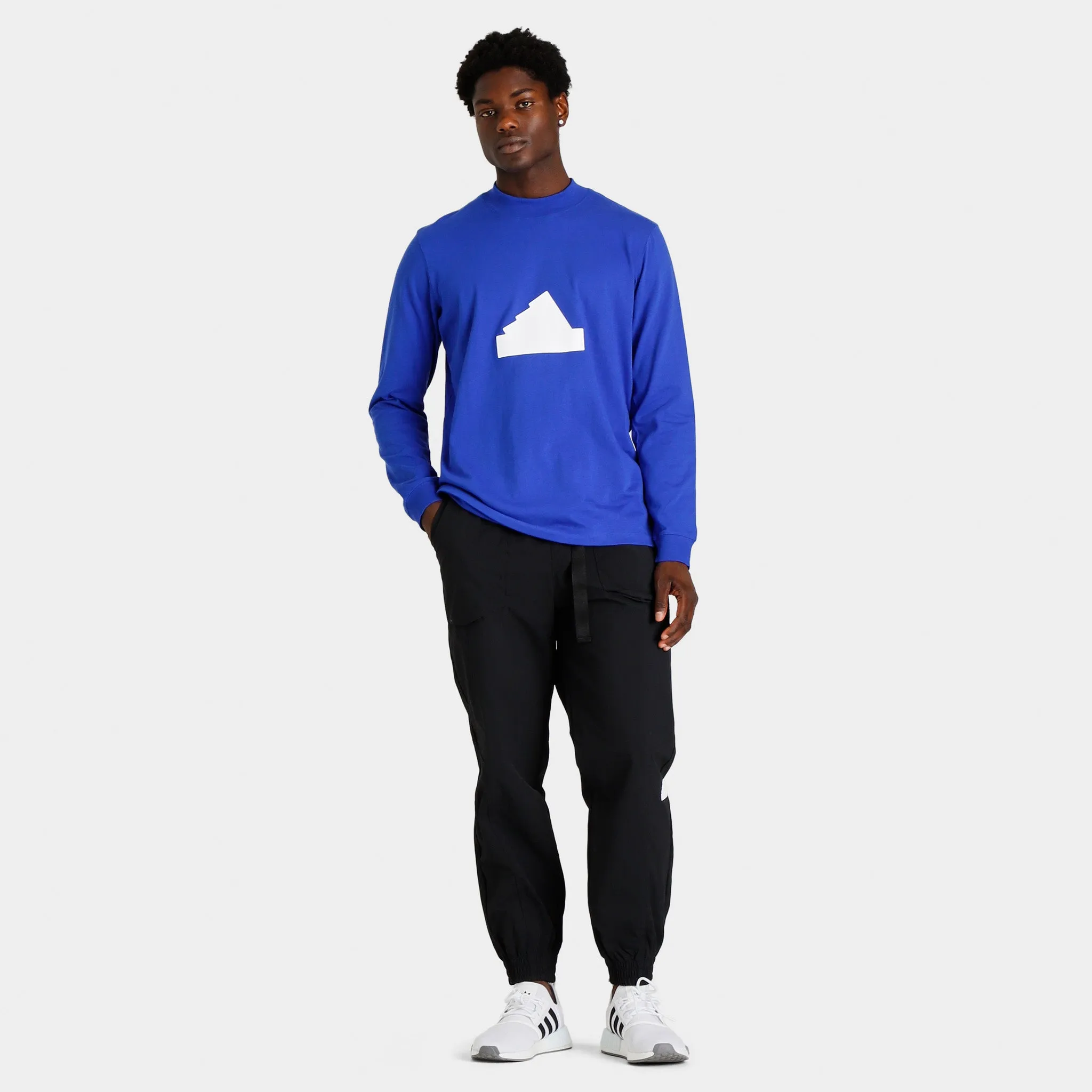 adidas Sportswear Longsleeve T-Shirt / Semi Lucid Blue