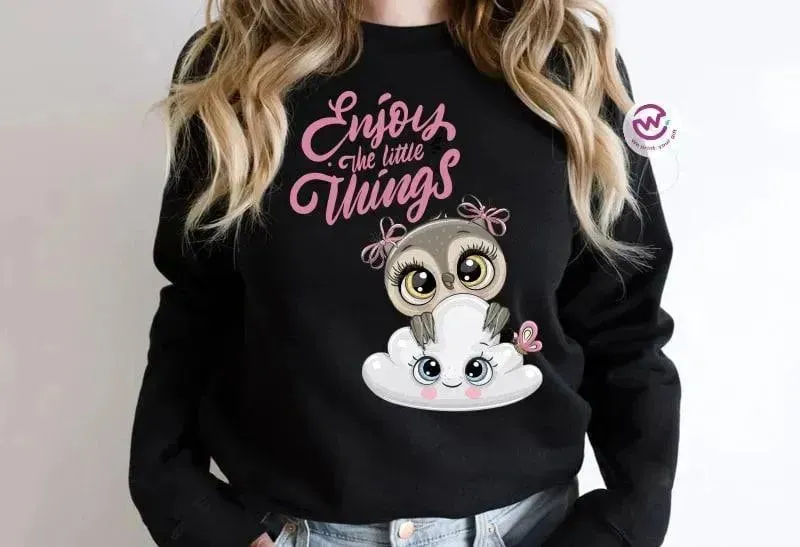 Adult Hoodies - Christmas -Owl