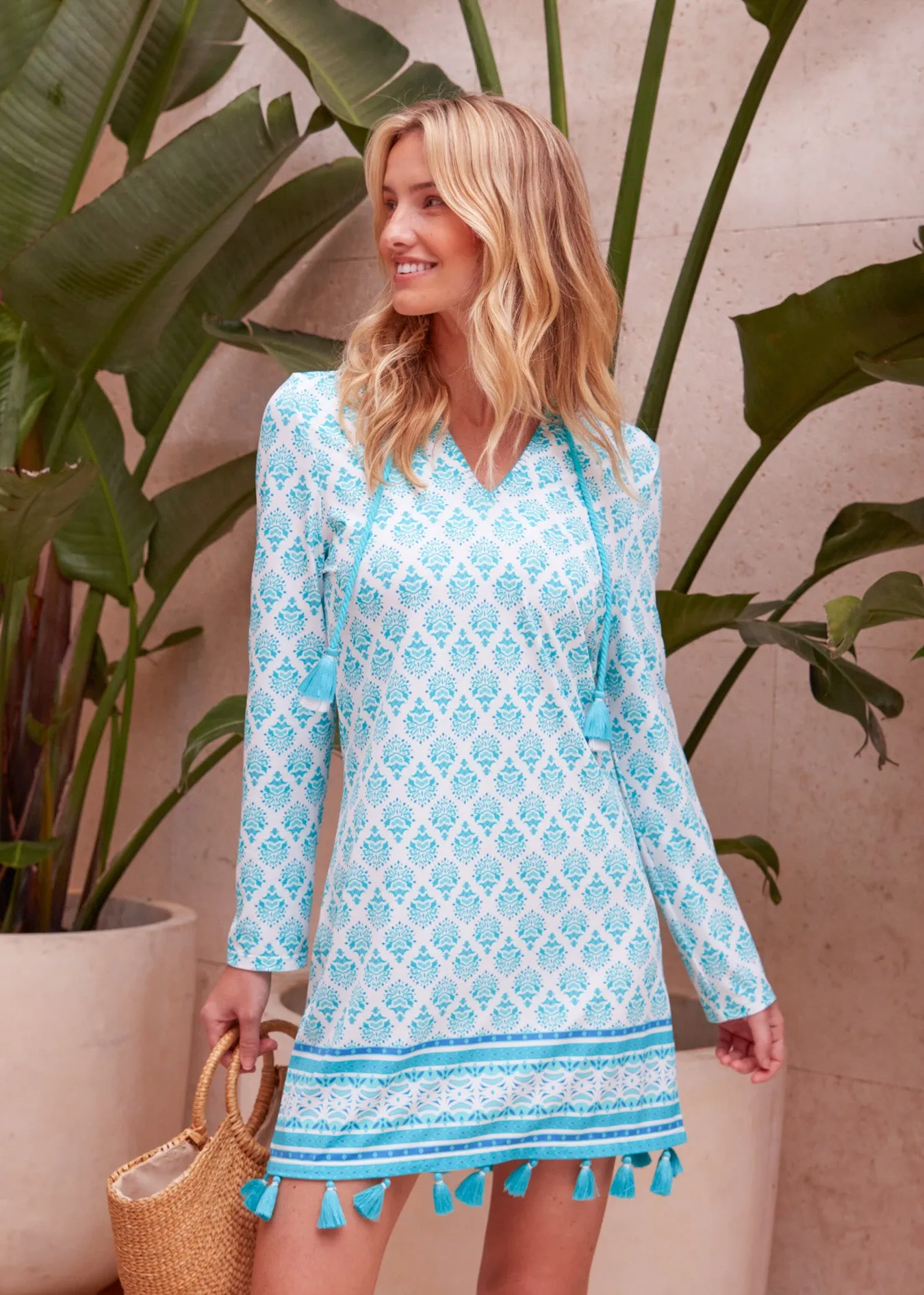 Amalfi Coast Hooded Cover Up