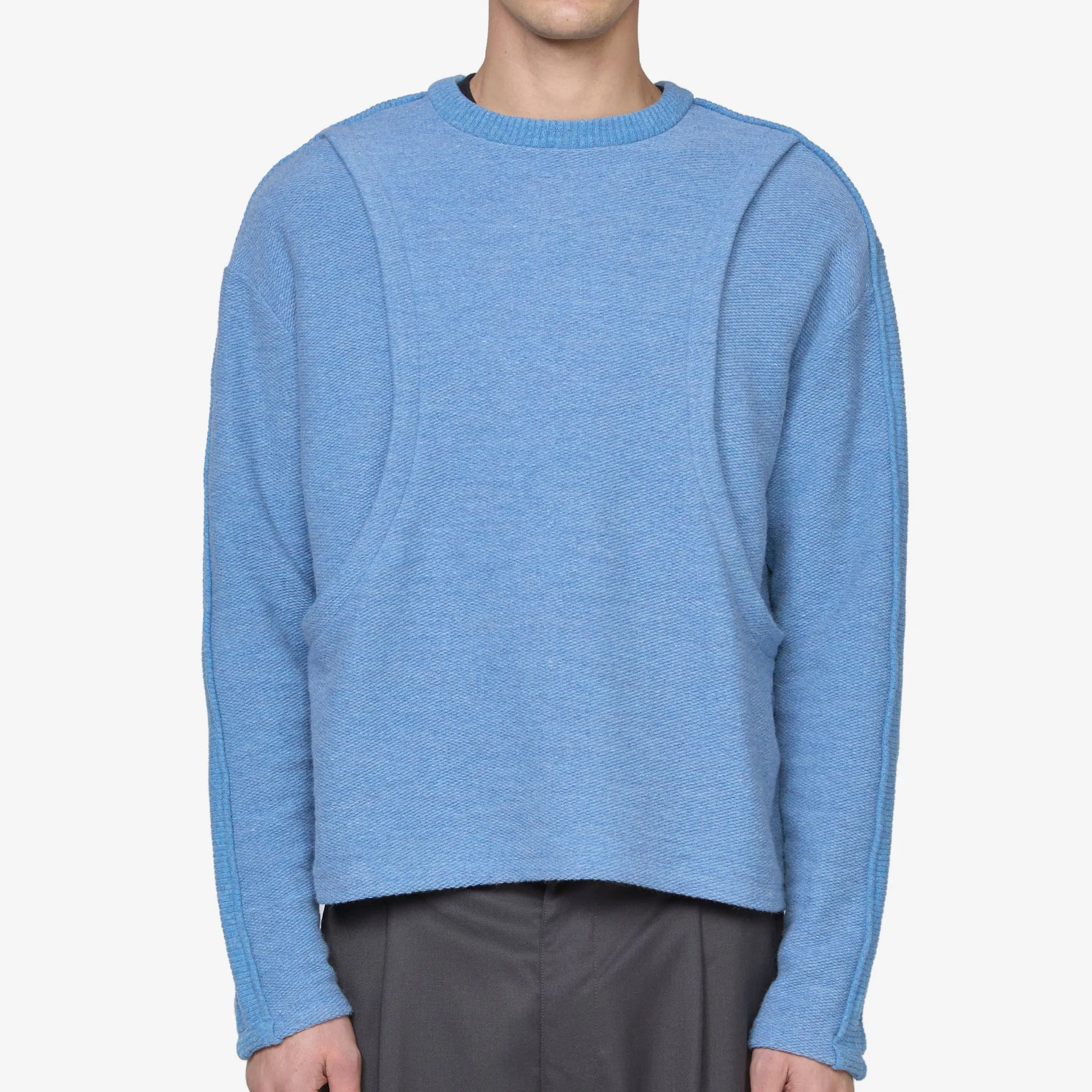 Amanes Crewneck Sweater Blue