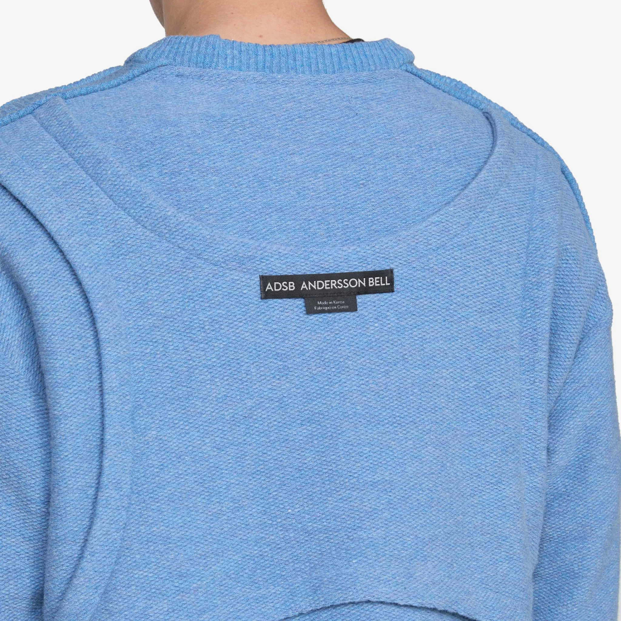 Amanes Crewneck Sweater Blue