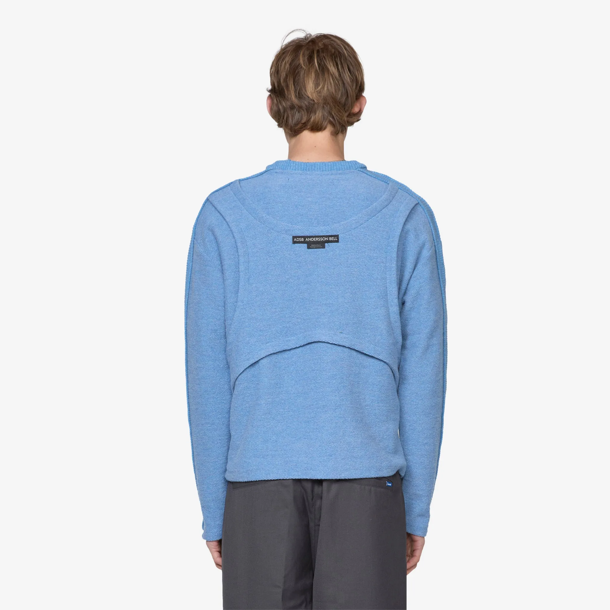 Amanes Crewneck Sweater Blue