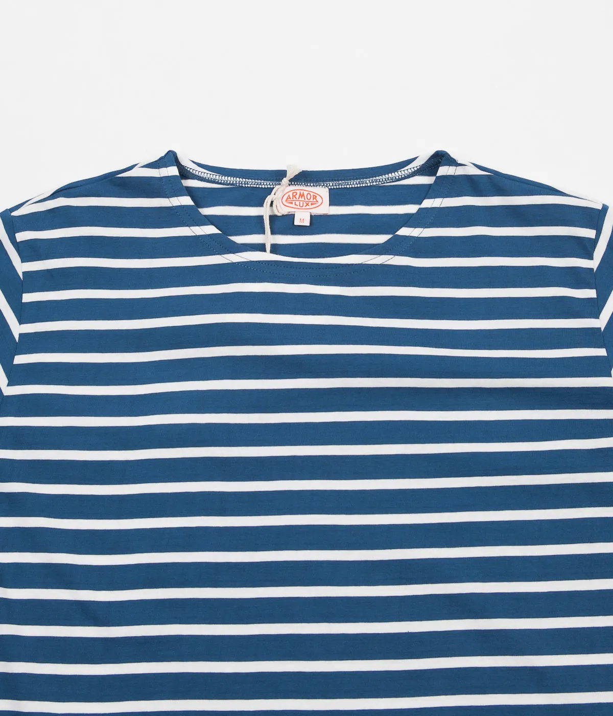 Armor Lux Striped Breton T-Shirt - Dark Blue Twilight / Milk