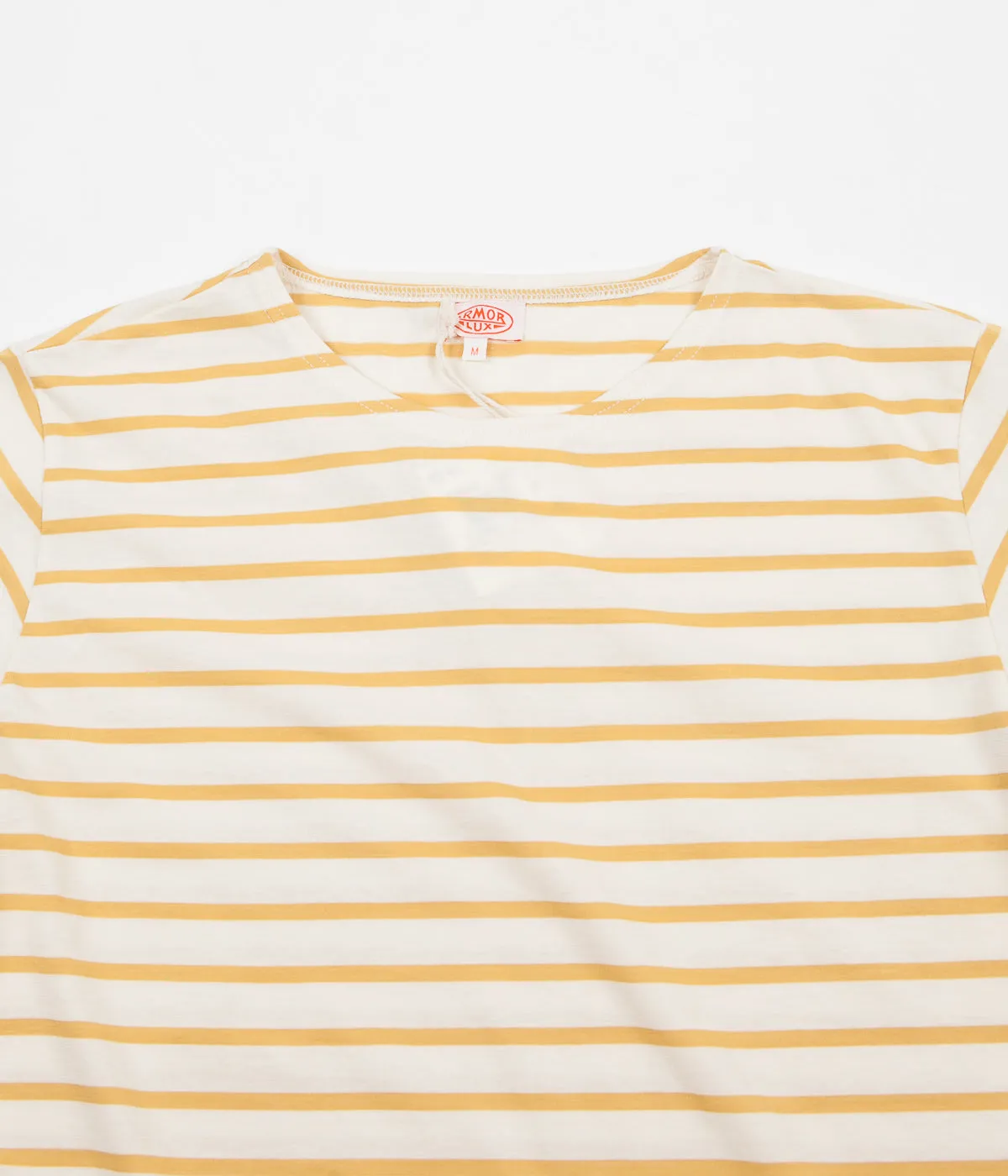 Armor Lux Striped Breton T-Shirt - Nature / Yellow