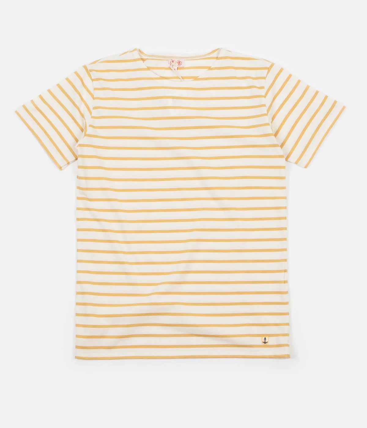 Armor Lux Striped Breton T-Shirt - Nature / Yellow