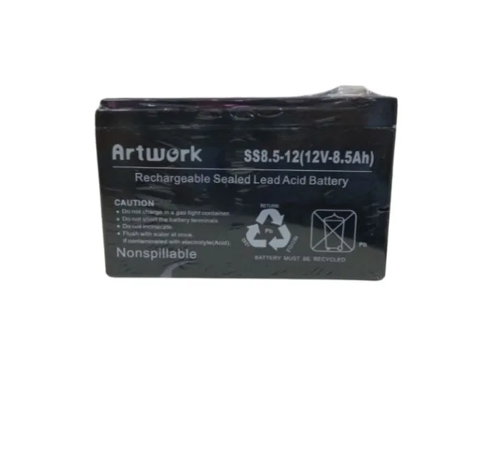 Artwork UPS Battery (12V-8.5Ah) White