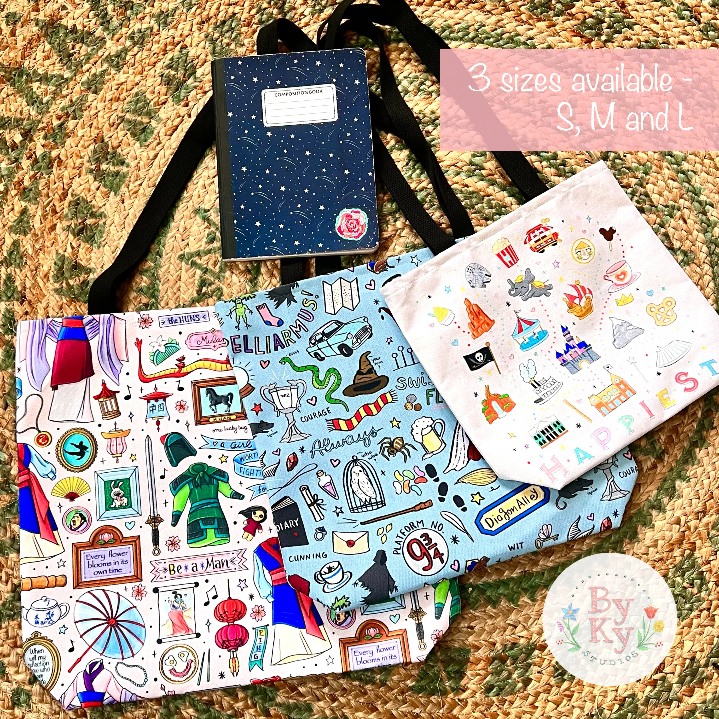 Aurora Princess Tote Bag