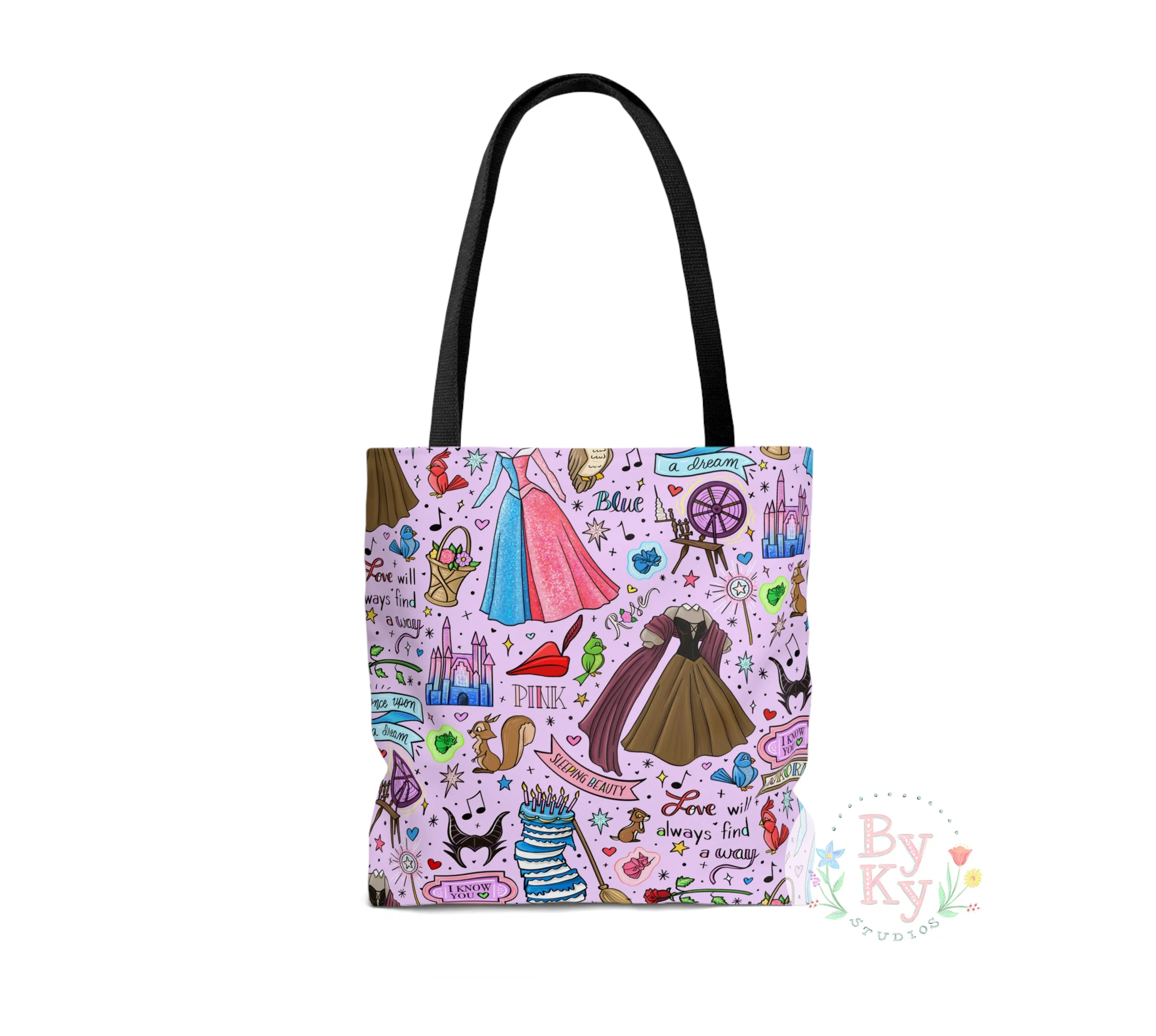 Aurora Princess Tote Bag