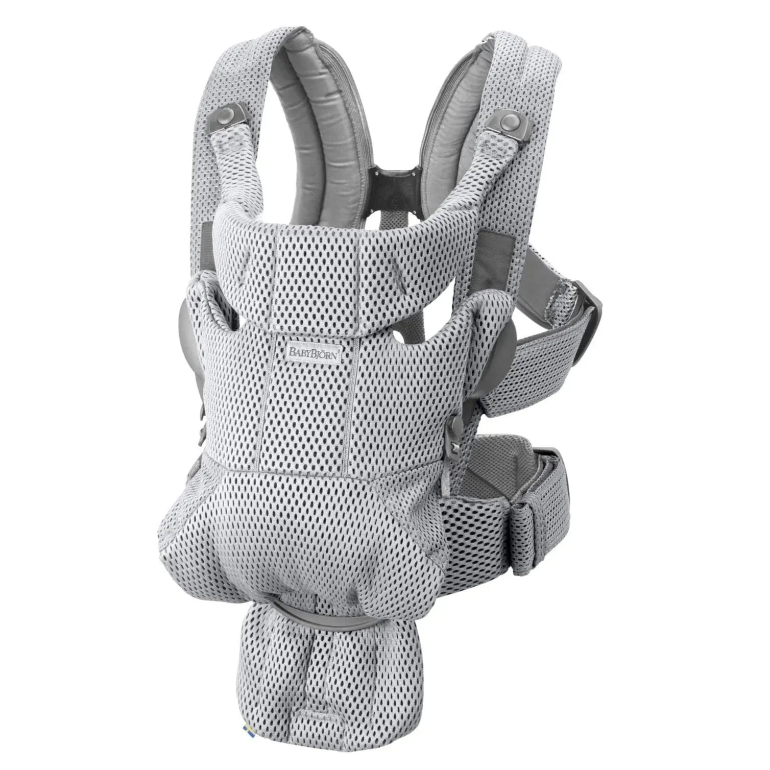 Baby Carrier Free in 3D Mesh - Grey