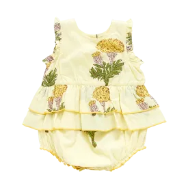 Baby Girls Heidi Bubble - Yellow Marigold