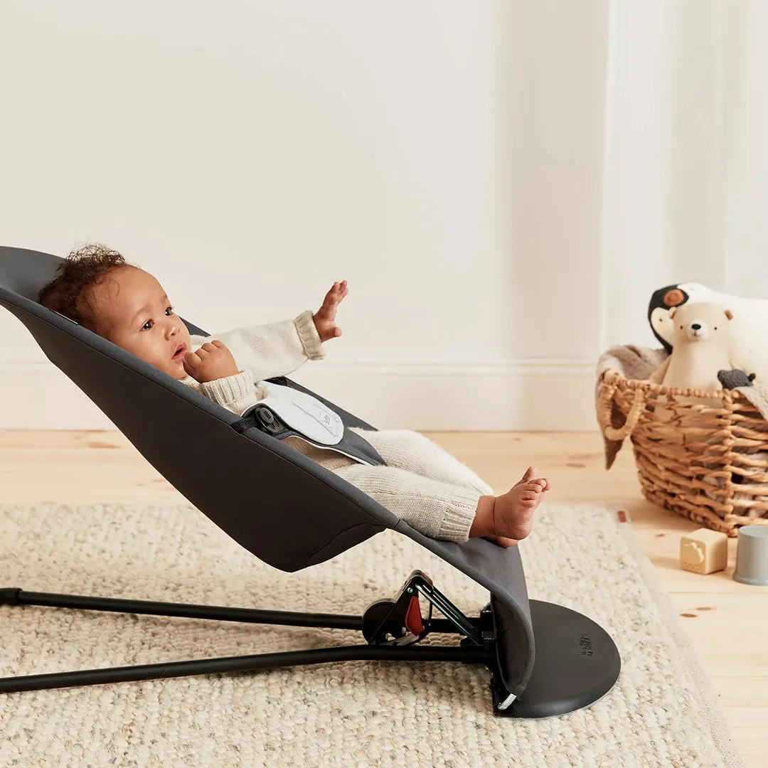 Balance Soft Cotton Bouncer - Gray