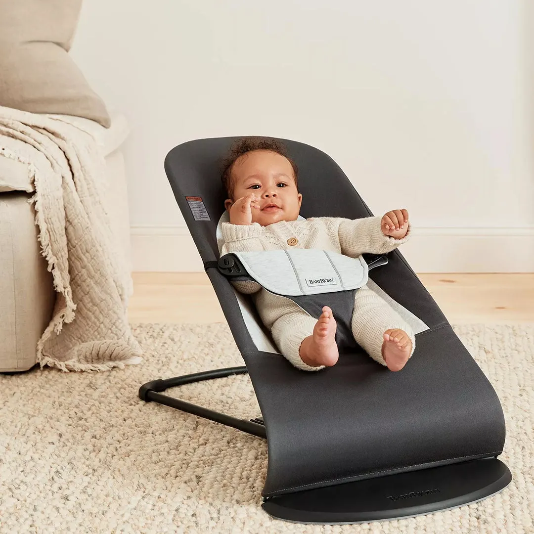 Balance Soft Cotton Bouncer - Gray