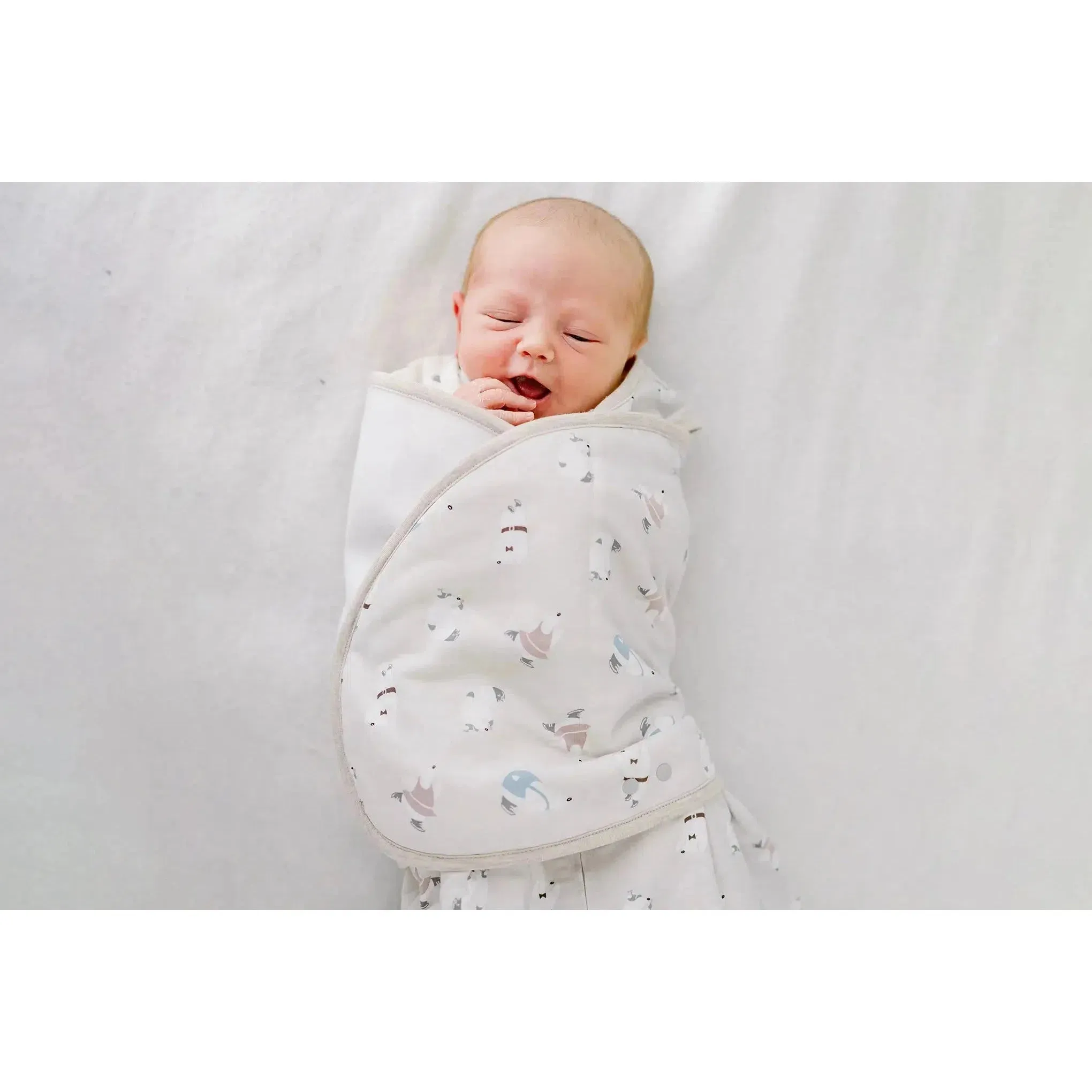 Bamboo Jersey Swaddle Sleep Bag 2.5 Tog