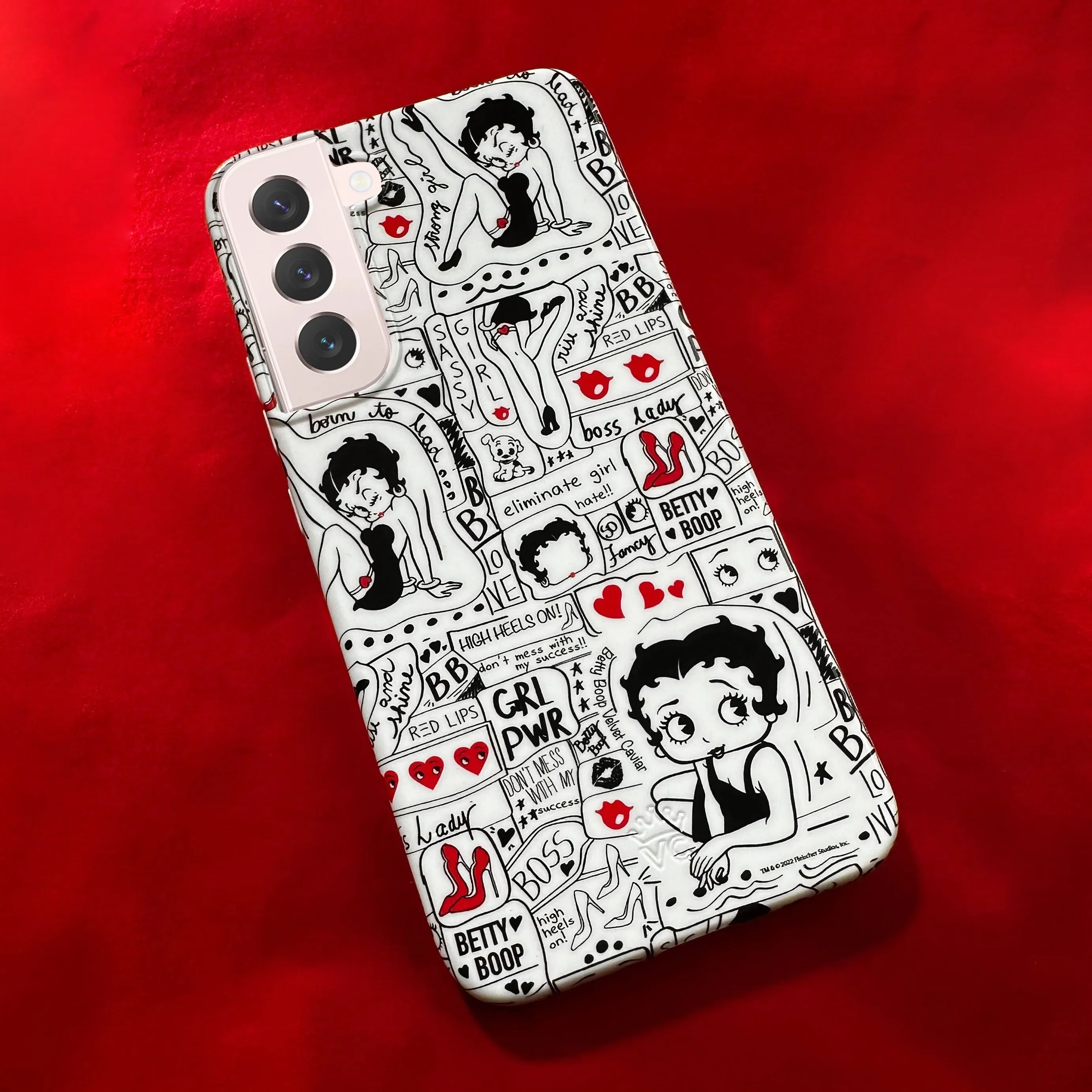 Betty Boop Girl Power Samsung Case