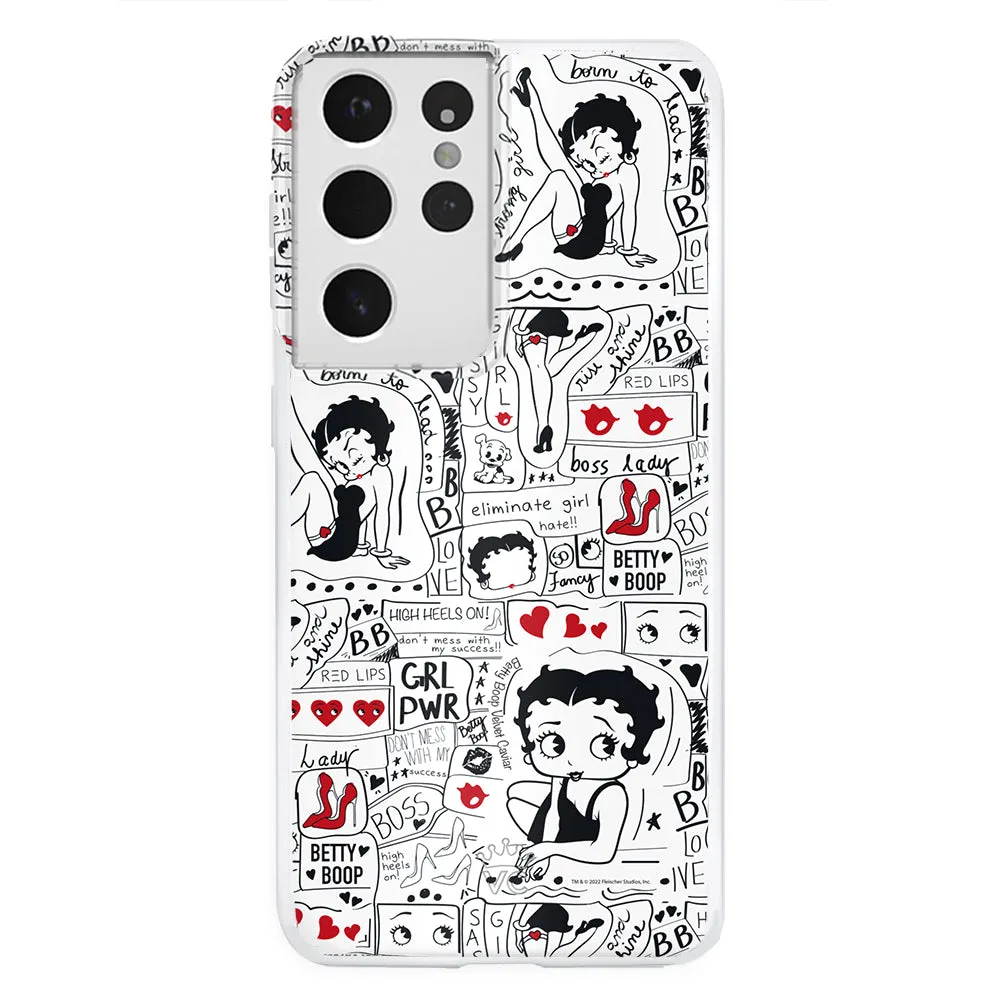 Betty Boop Girl Power Samsung Case