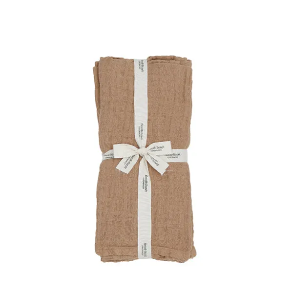 Bonét et Bonét Muslin Cloth 4-Pack - Caramel