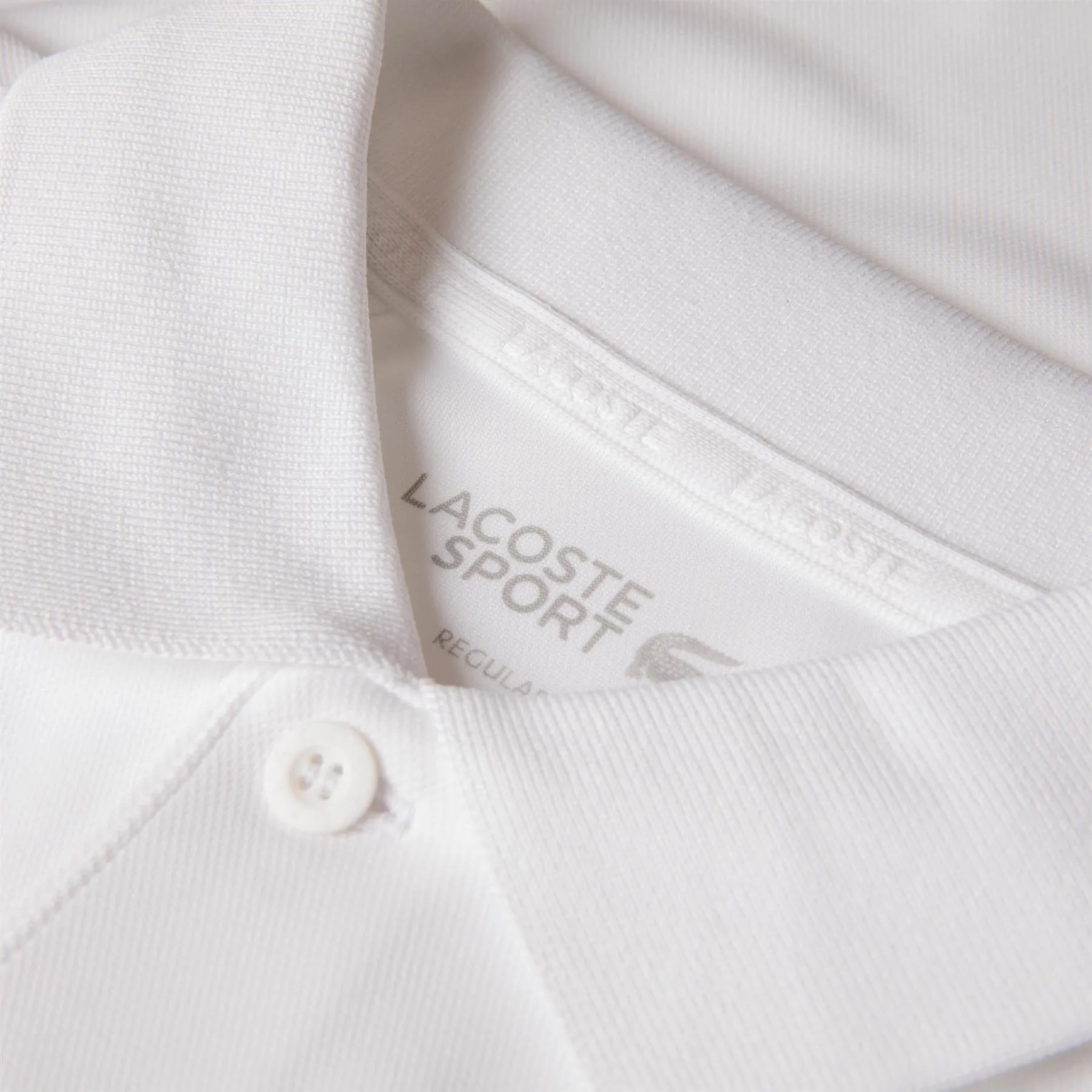 Breathable Interlock Sport Polo White - 2024