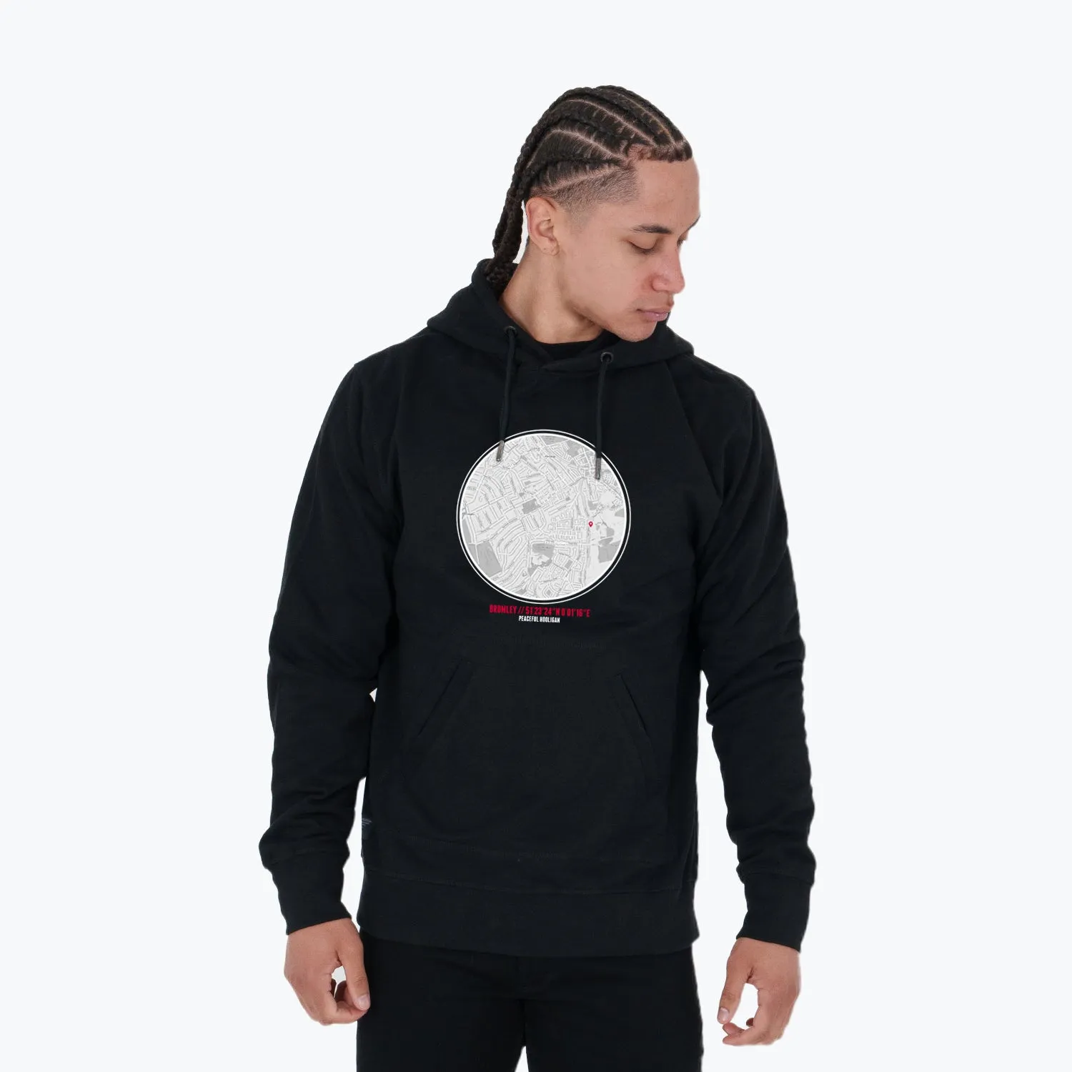 Bromley Location Hoodie Black