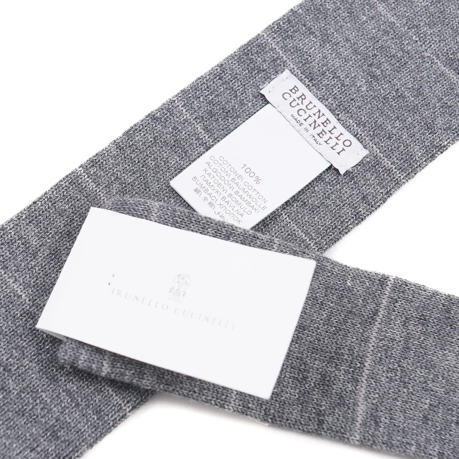 Brunello Cucinelli Knit Cotton Tie