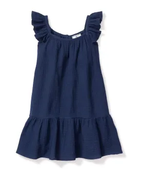 Celeste Sundress | Navy Gauze (6, 12)