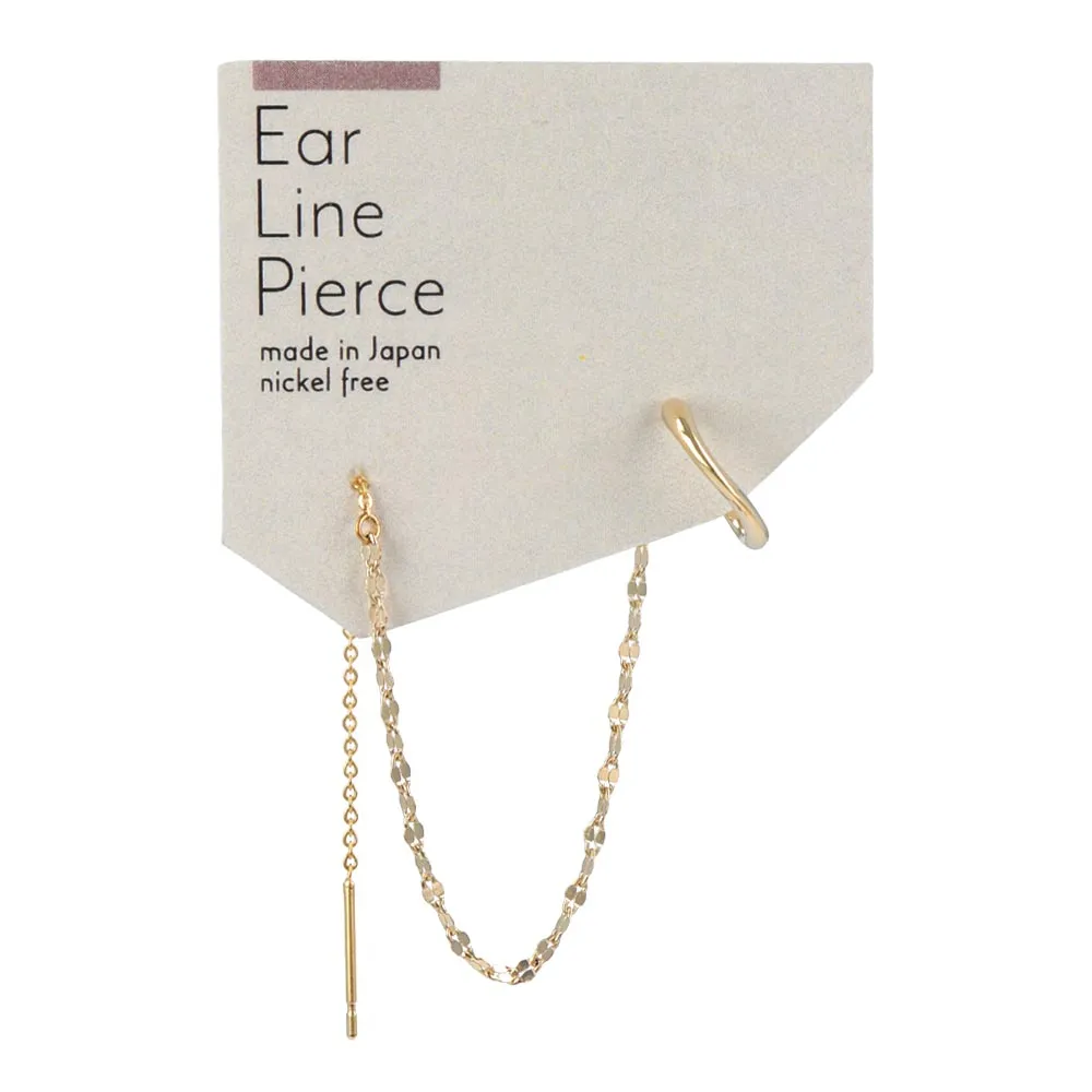 Chain Crawler Earring Cuff