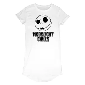 Disney Nightmare Before Christmas Moonlight Chills T-Shirt Dress