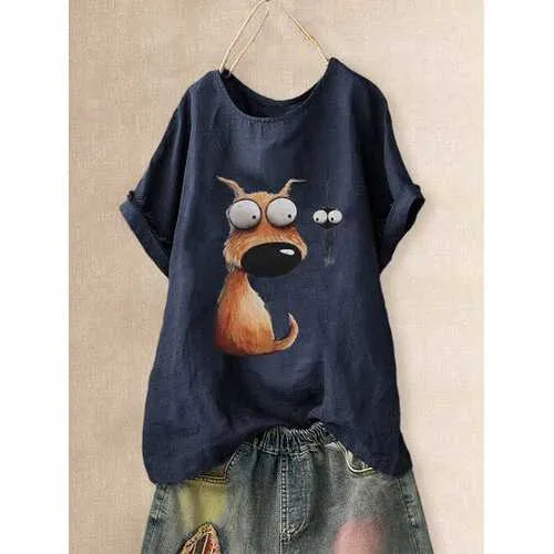 Dog Frint Cute Shirt