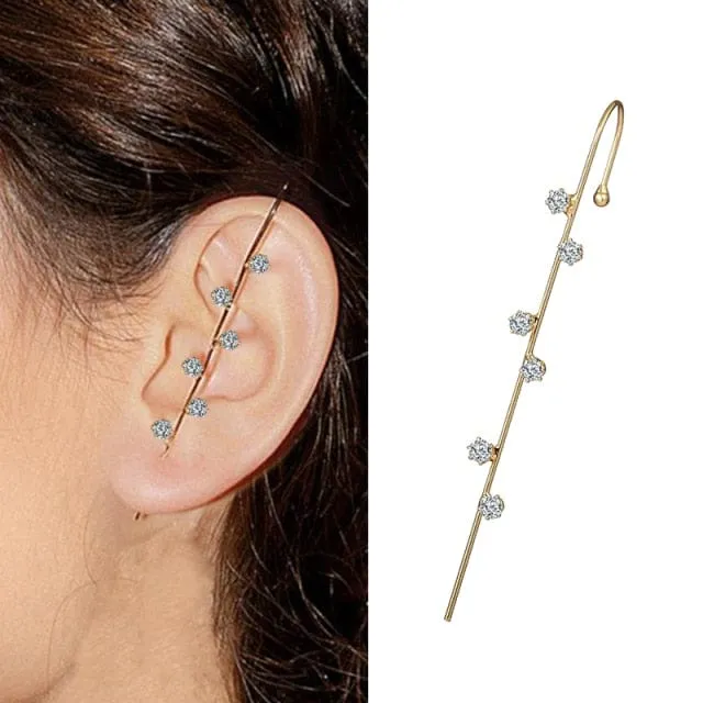 Ear Wrap Crawler Hook Earrings