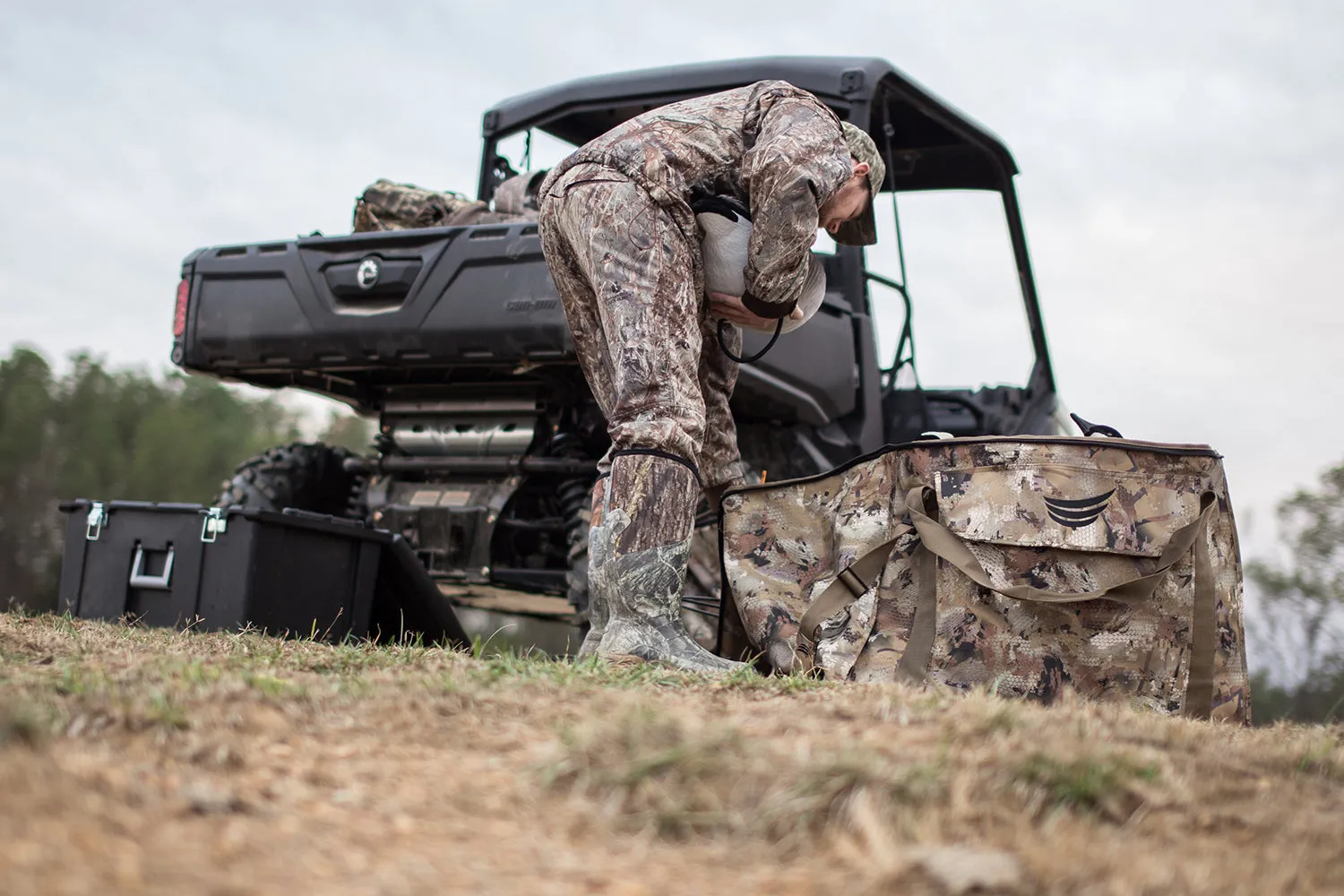 Flight Series 6 Slot Goose Decoy Bag - Optifade Marsh