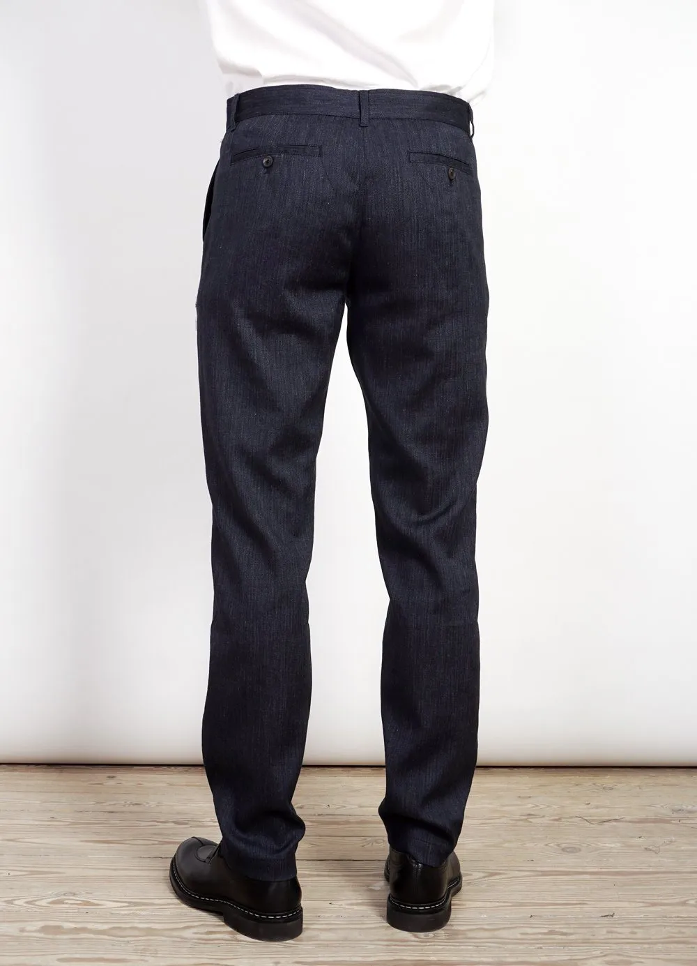 FRED | Regular Fit Trousers | Navy Melange