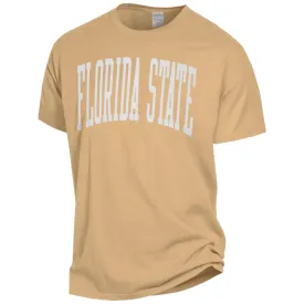 Gear Adult/Unisex Florida State Comfortwash Short Sleeve T-shirt - Artisan Gold