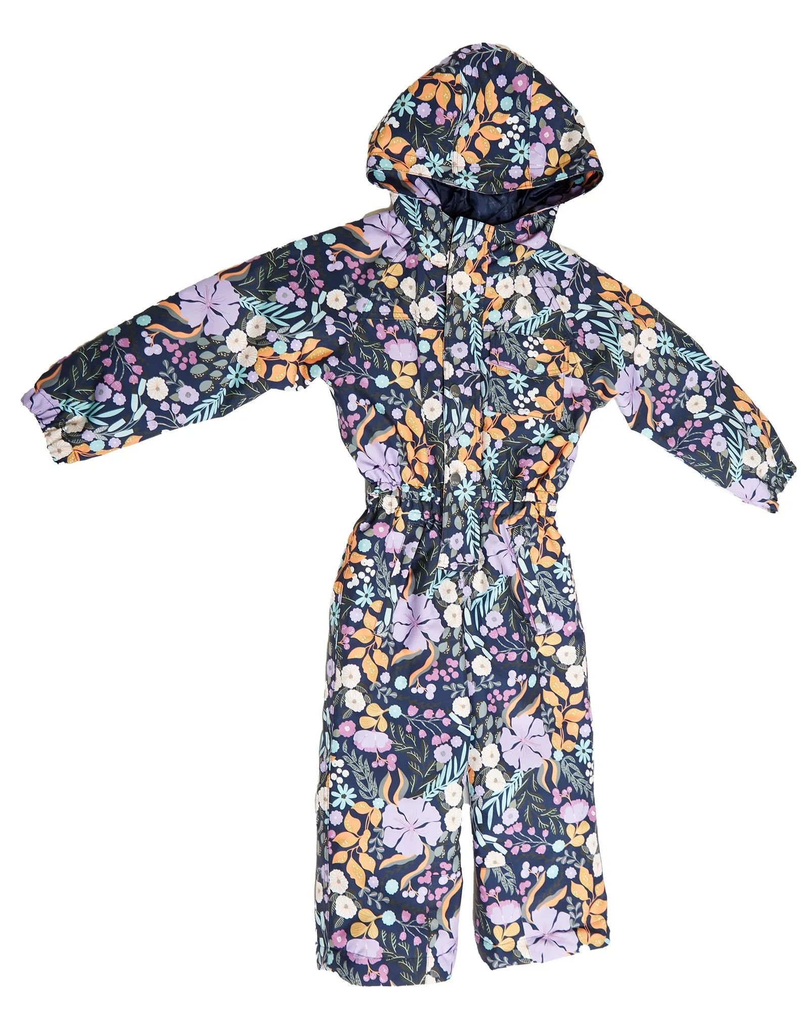 GIRLS KIDS ONESIE - MULBERRY FLORAL