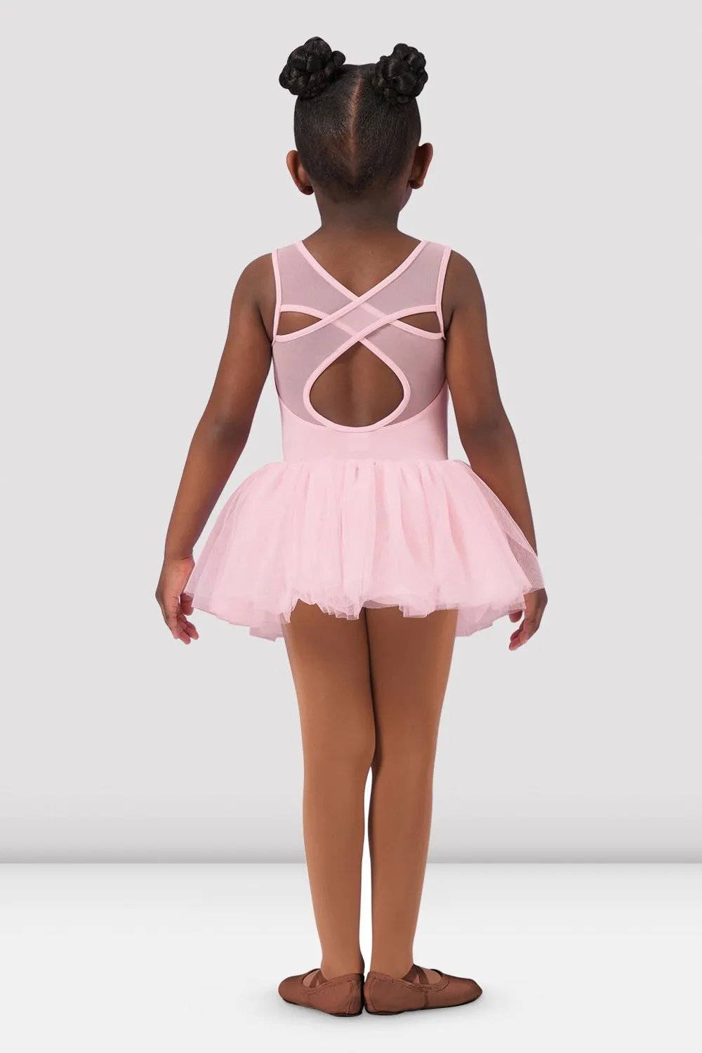 Girls Lyra Cross Back Tutu Dress