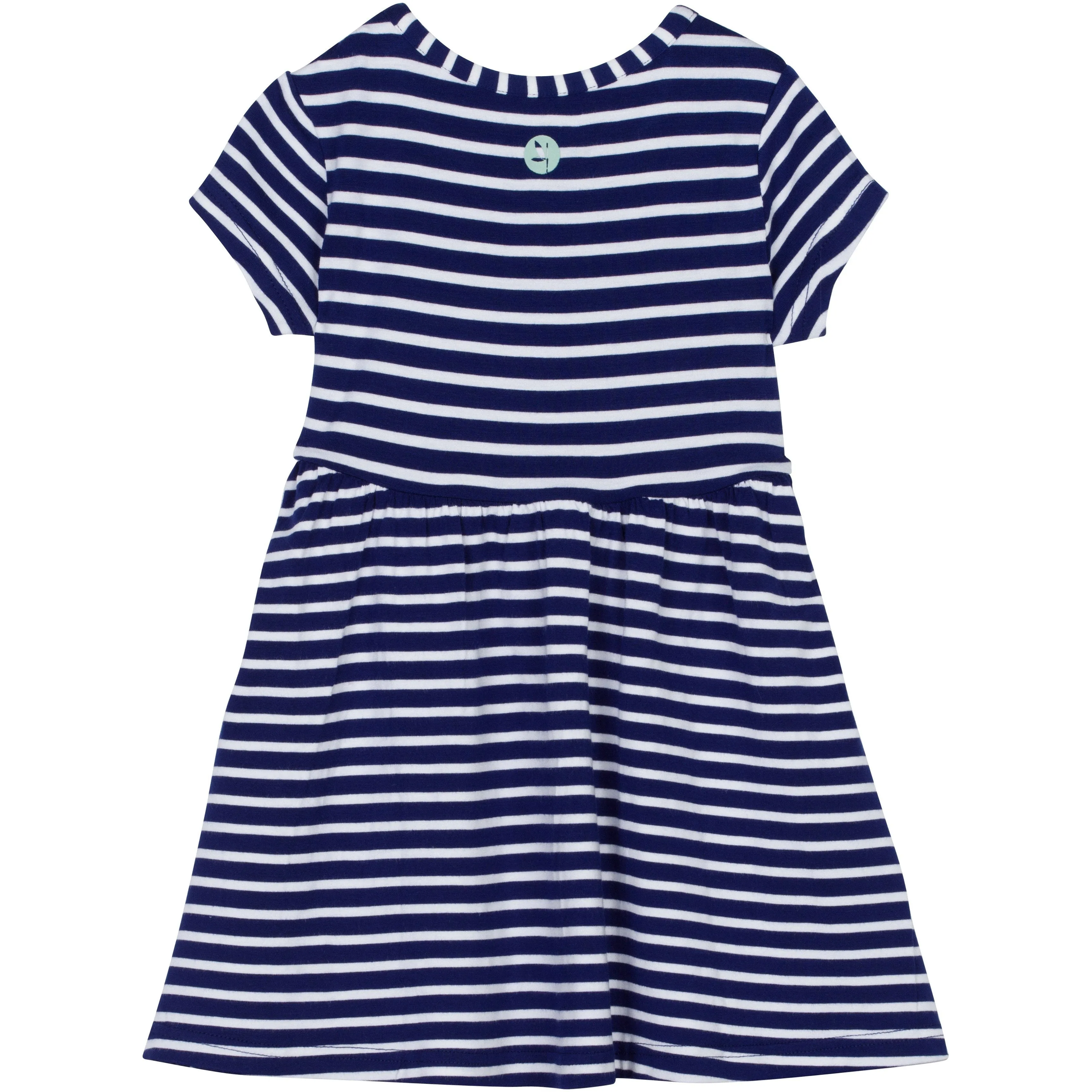 Girls Short Sleeve Swing Dress