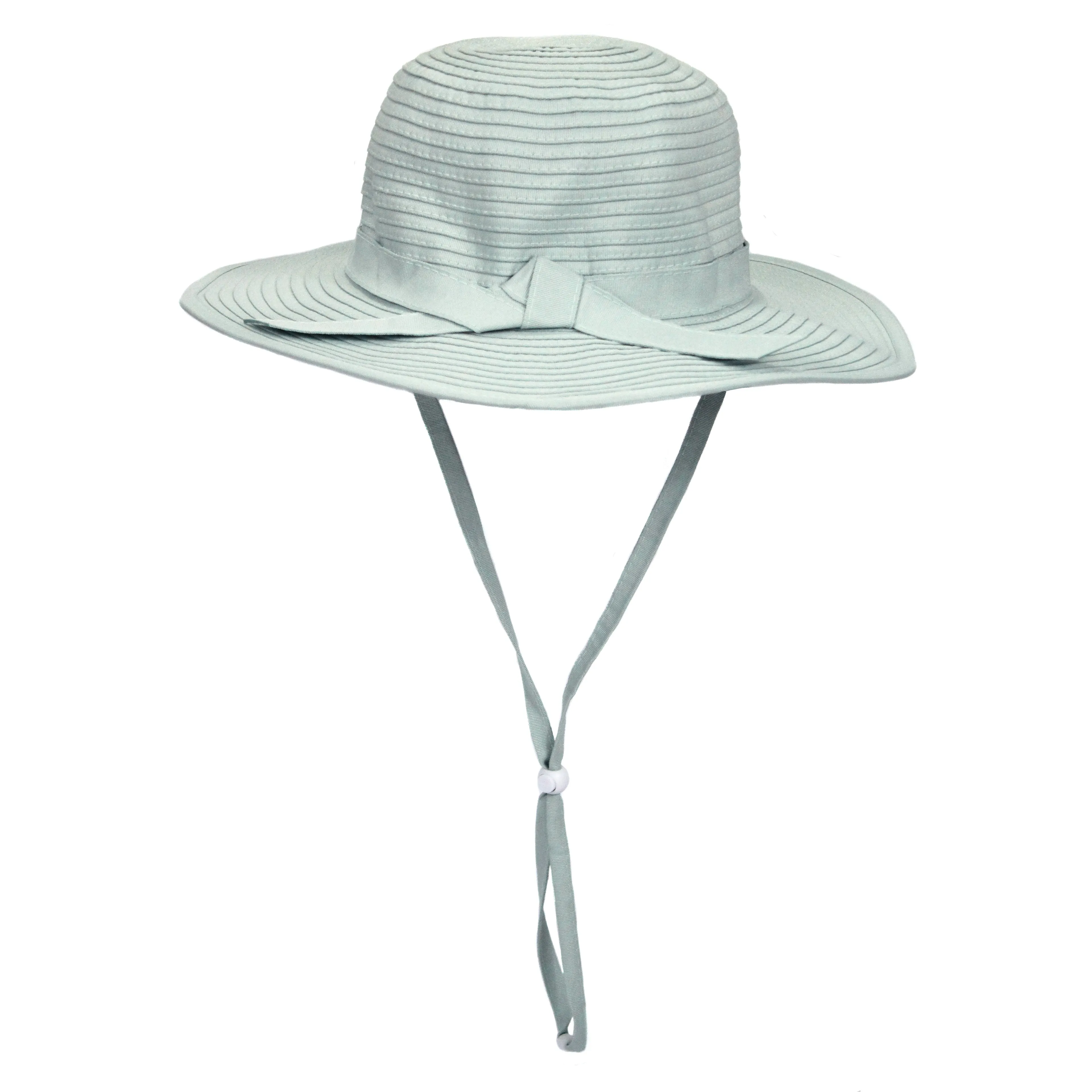 Girls Wide Brim Sun Hat - Mint