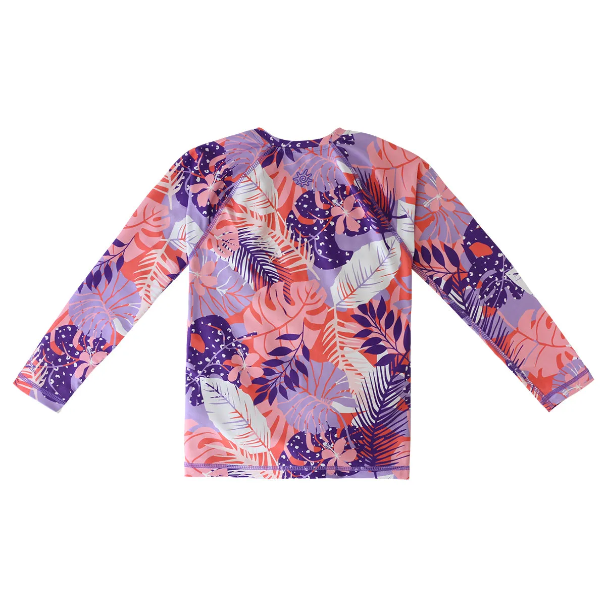 Girl's Zippy Long Sleeve Sun & Swim Shirt