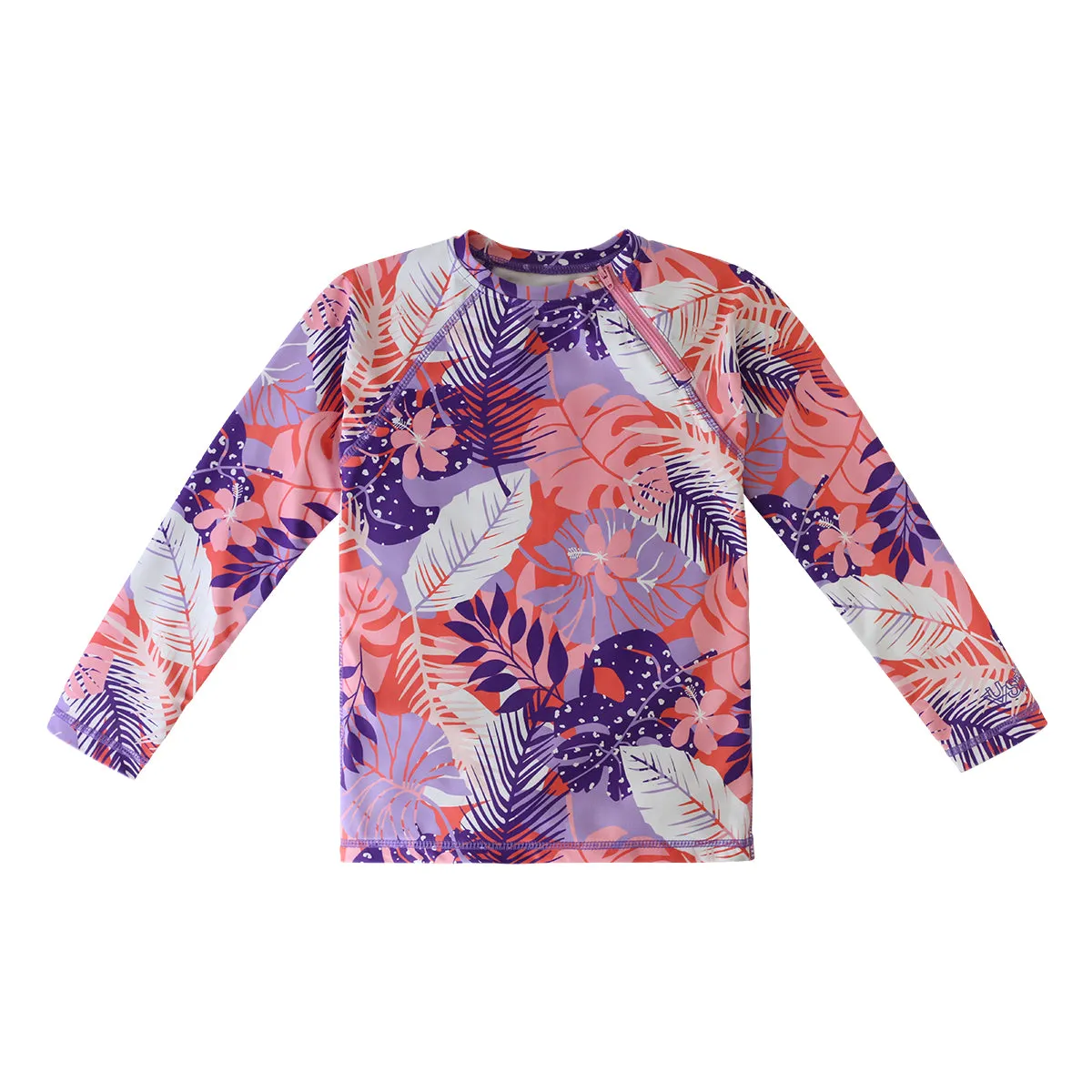 Girl's Zippy Long Sleeve Sun & Swim Shirt