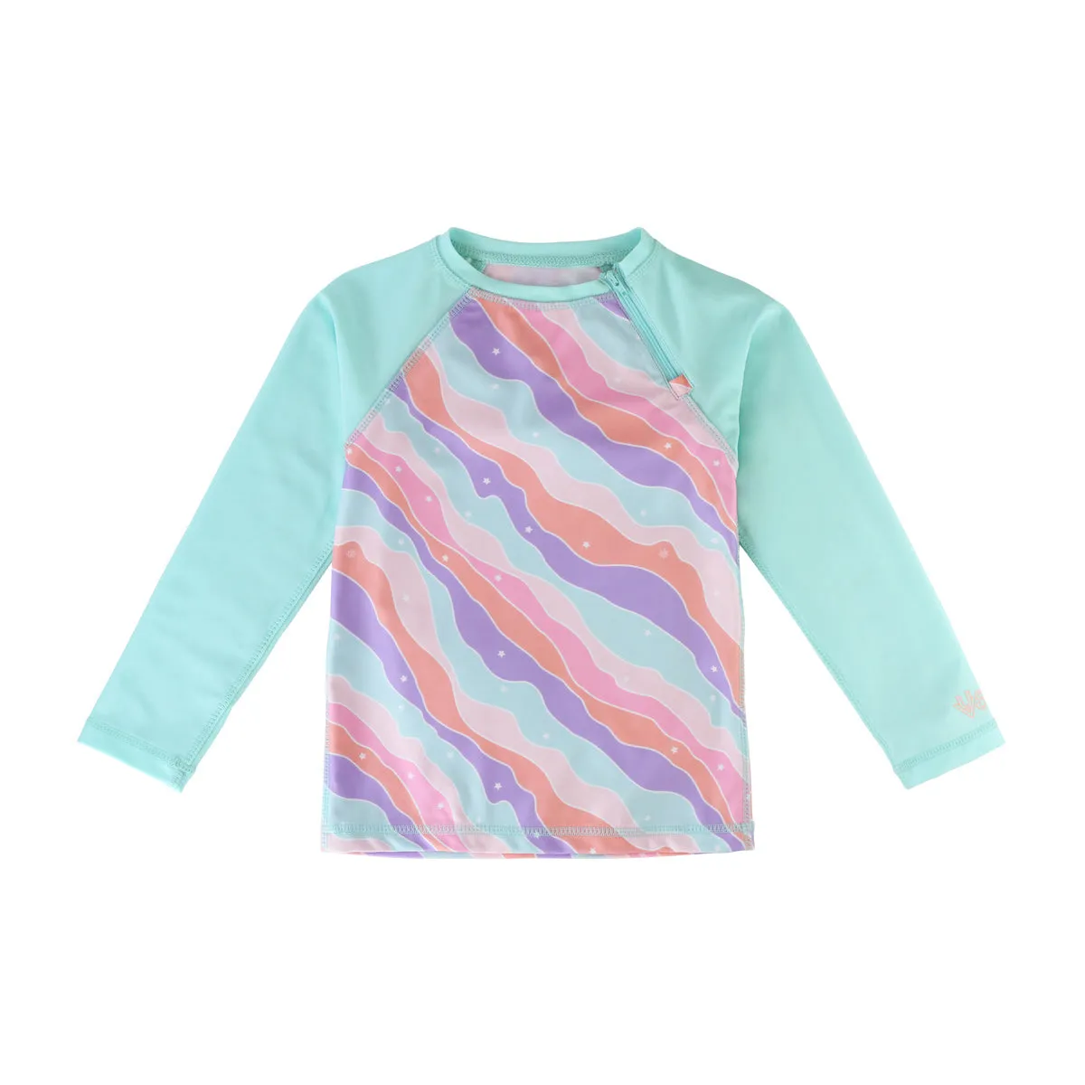 Girl's Zippy Long Sleeve Sun & Swim Shirt