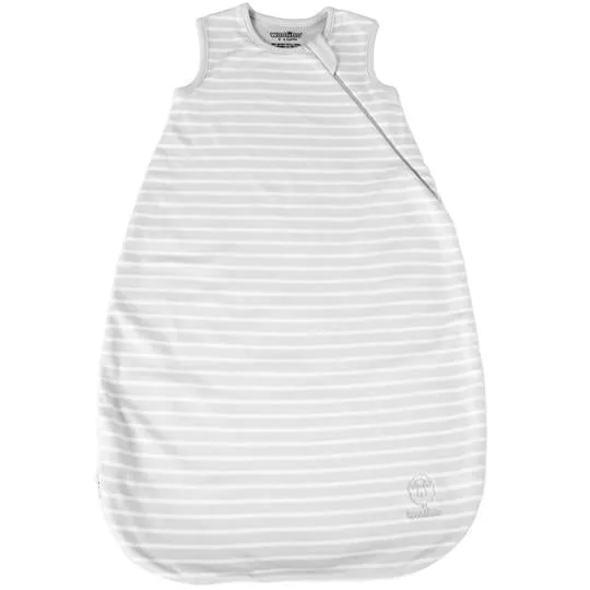 Imperfect 4 Season™ Basic Baby Sleeping Bag, Merino Wool & Organic Cotton, Birch Gray