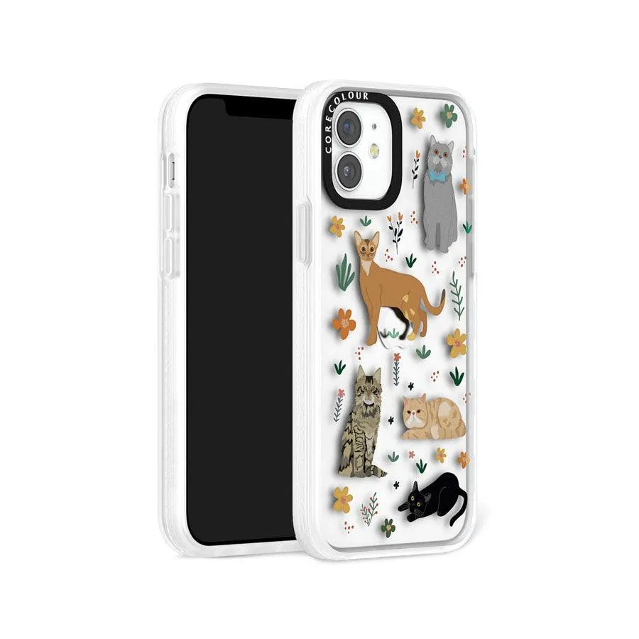 iPhone 12 A Purr-fect Day Phone Case