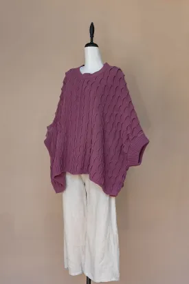 Irish - Ripple Poncho - Bubblegum