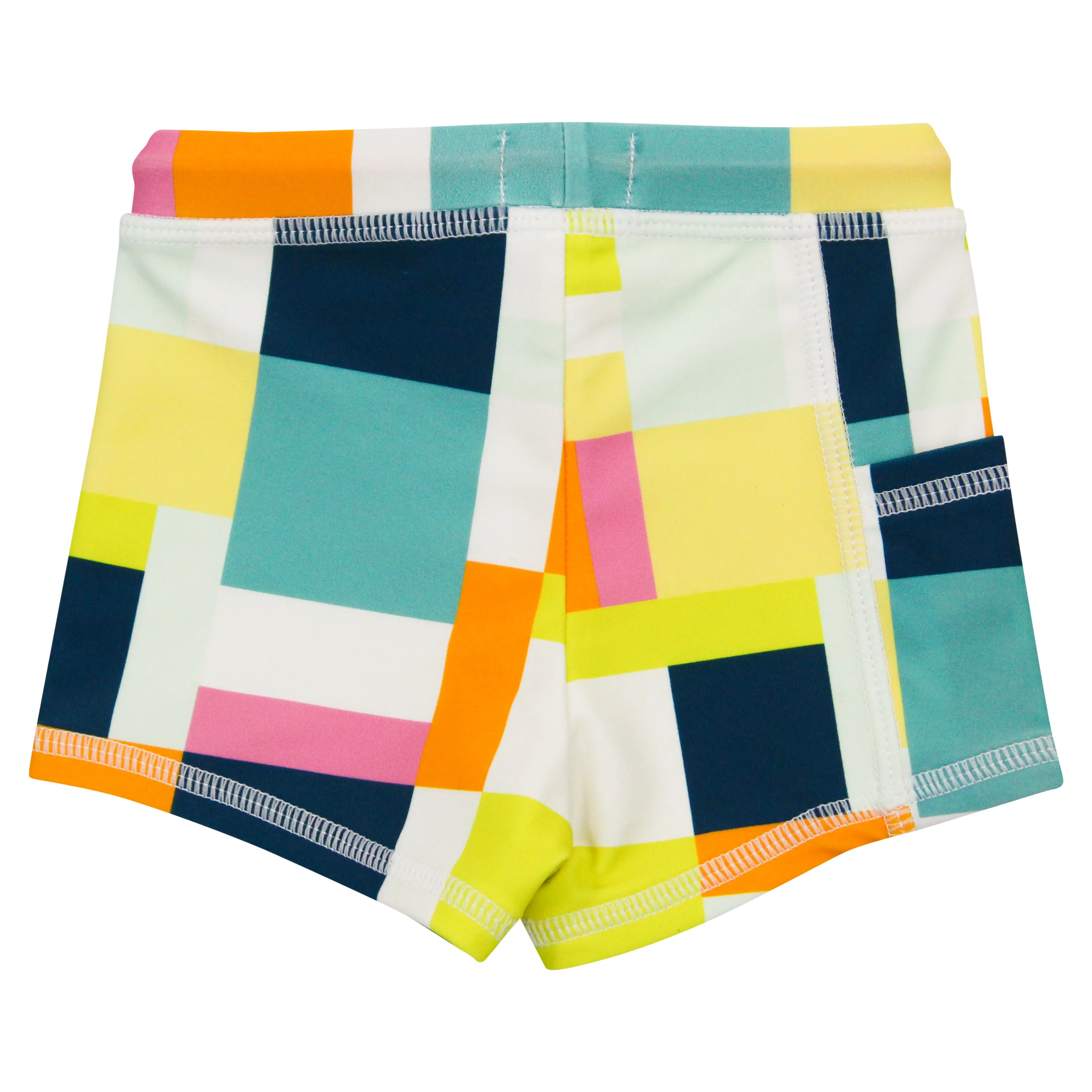 Kids Euro Swim Shorties | "Check It Out"