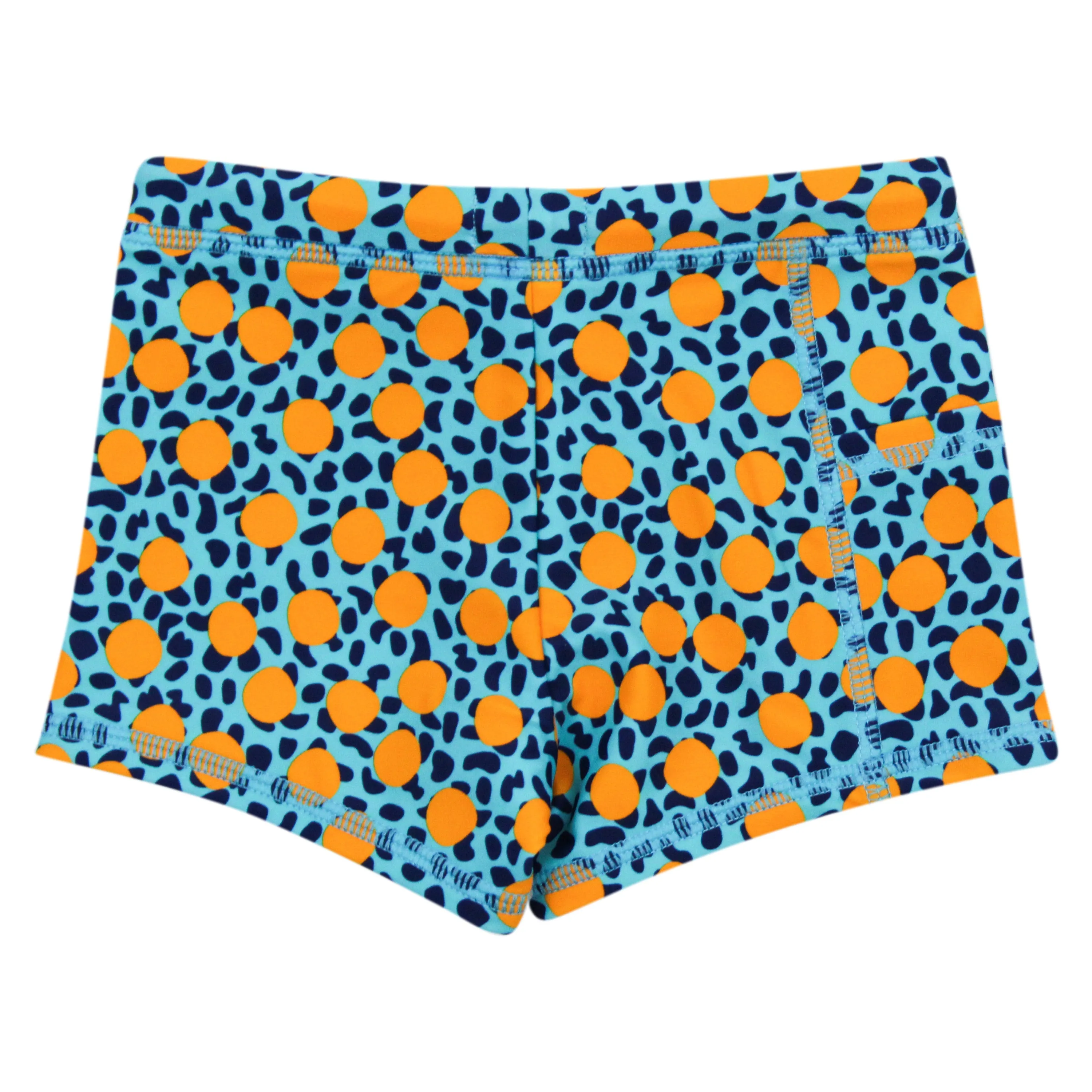 Kids Euro Swim Shorties | "Geo Party"