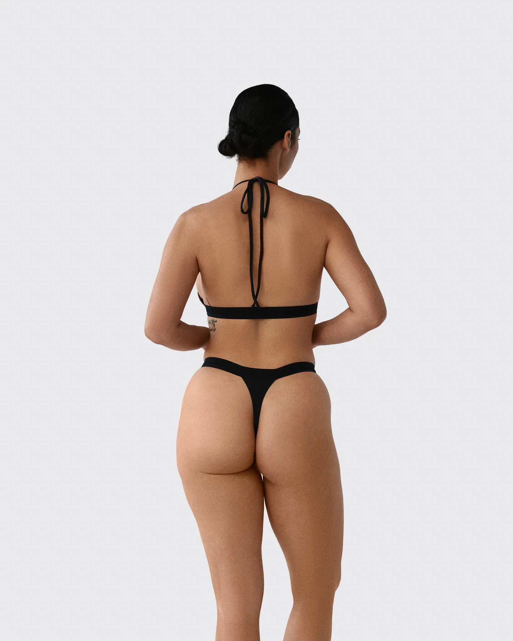 Logo Swim Thong