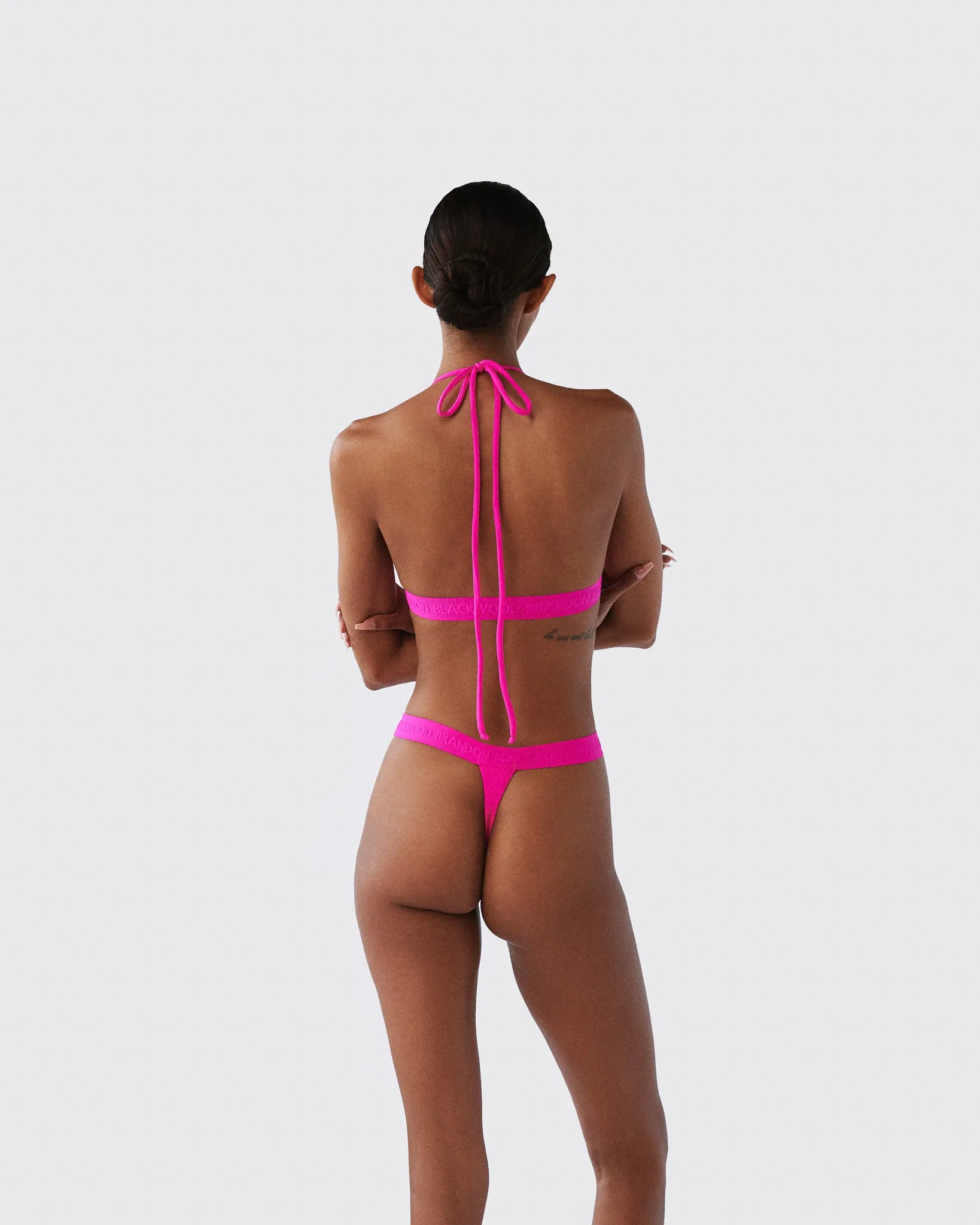 Logo Swim Thong