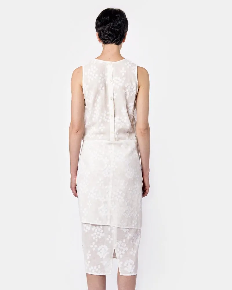 Mara Dress in Indian Jacquard Gauze