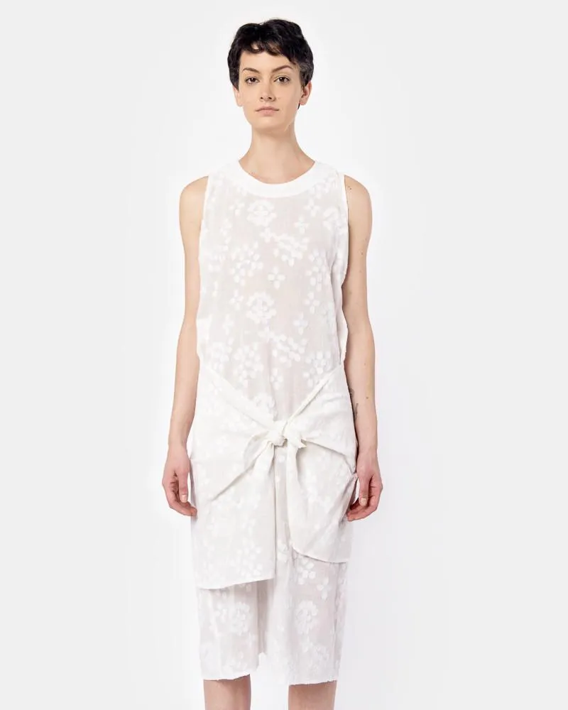 Mara Dress in Indian Jacquard Gauze