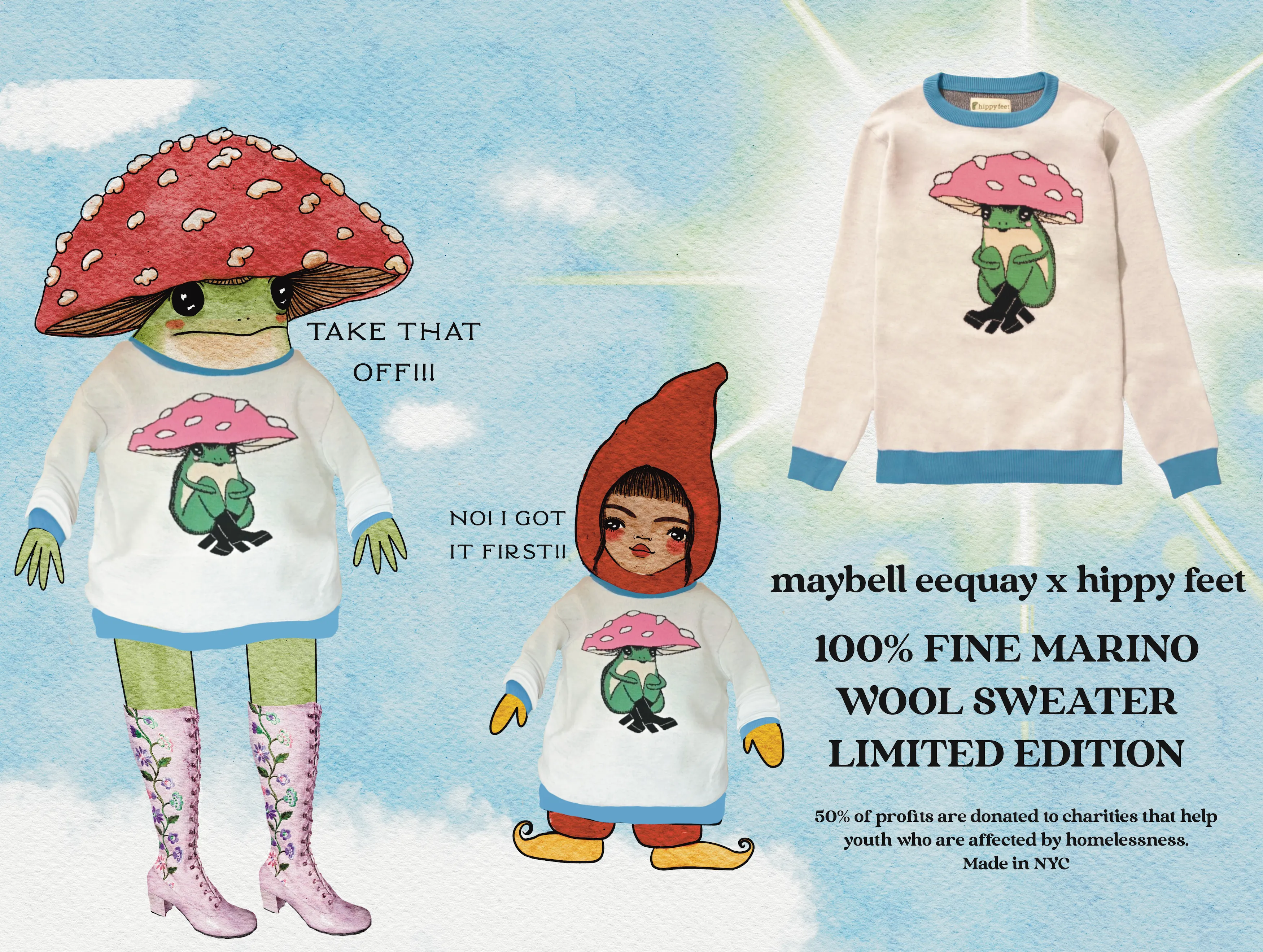 @Maybell.Eequay Little Frog Pullover Sweater