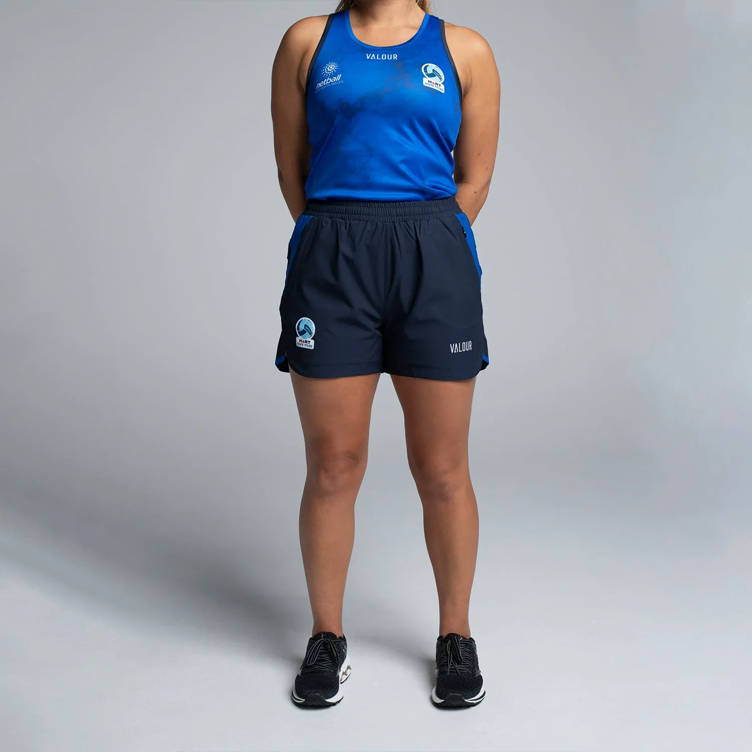 Netball NSW State Titles Training Singlet - Ocean